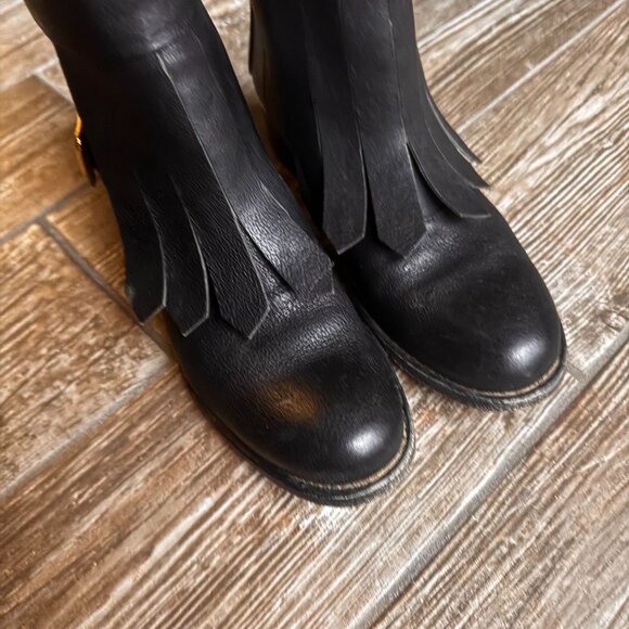 Rupert Sanderson‎ Ankle Boots Women 6.5 Italy Old Money Countryside Zip Buckle - Picture 7 of 8